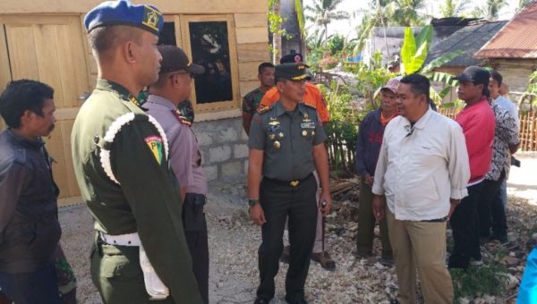 Danrem 143/HO Kunjungi Desa Gunung Jaya dan Sampuabalo