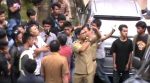 Aksi Unjuk rasa di DPRD Sultra yang meminta kepala Dinas Pendidikan dan kebudayaan Sultra Drs. H. Damsid, M.Si di Copot dari jabatannya. FOTO : FT