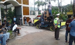 Datangi Kejaksaan, AMPG Minta Usut Proyek Jalan Laworo
