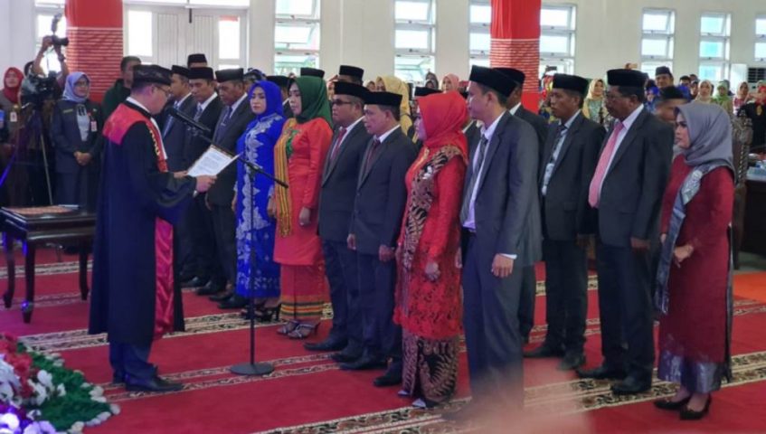 DPRD Butur Dilantik, Abu Hasan: Semoga Menjalankan Amanah dengan Baik
