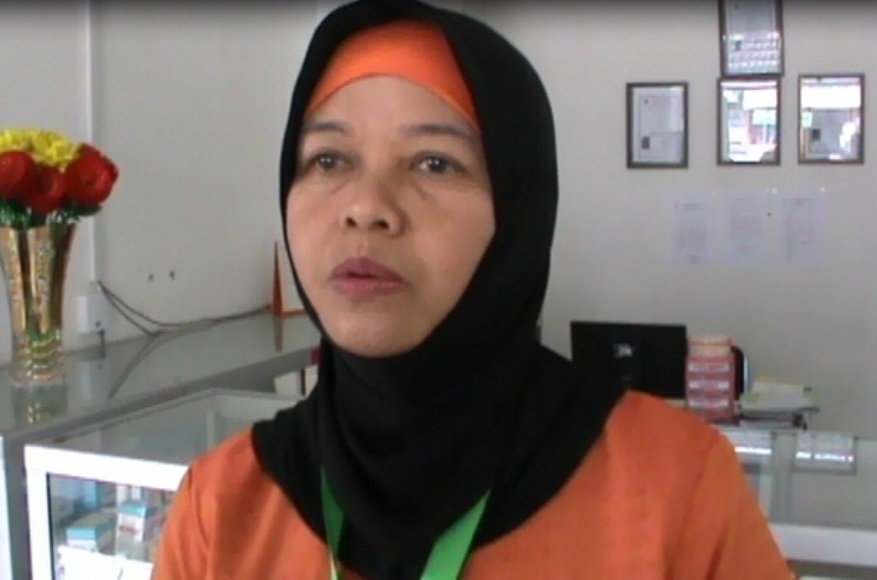 kepala Dinas Kesehatan Kota kendari dr. Rahminingrum. FOTO : FEBRI