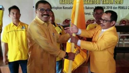 Arhawi Terpilih Secara Aklamasi Pimpin DPD Wakatobi
