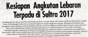 Mengurai Kemacetan Jelang Idul Fitri, Dishub dan Sat Lantas Sultra Alihkan Rute