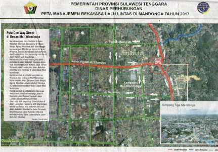Mengurai Kemacetan Jelang Idul Fitri, Dishub dan Sat Lantas Sultra Alihkan Rute