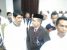Rektor UHO terpilih DR. zamrun usai mengikuti pemilihan rektor UHO periode 2017-2022. FOTO : BAIM