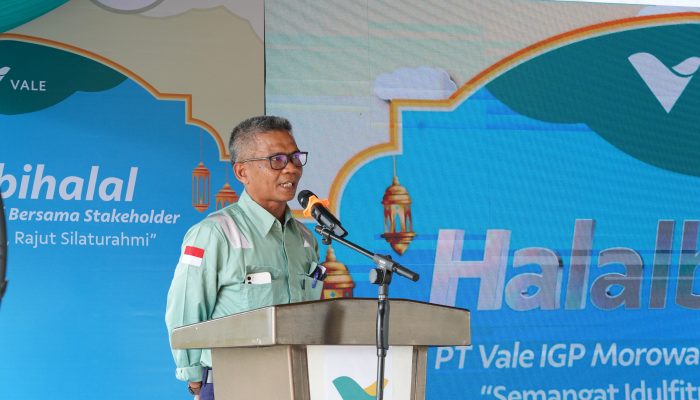 PT Vale IGP Morowali Gelar Halalbihalal, Wafir: Maju Bersama Fokus Utama Kami