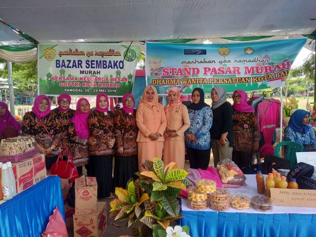 DWP Baubau Gelar Pasar Murah