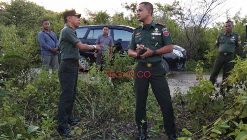 Dandim 1416/Muna Tinjau Lokasi Pelaksanaan TMMD di Butur﻿