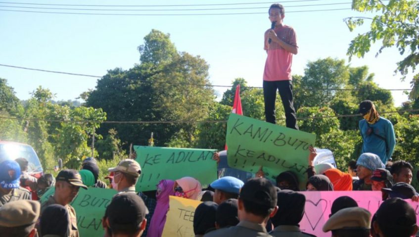 DPMD Konkep Dianggap Masuk Angin, Ratusan Warga Turun ke Jalan