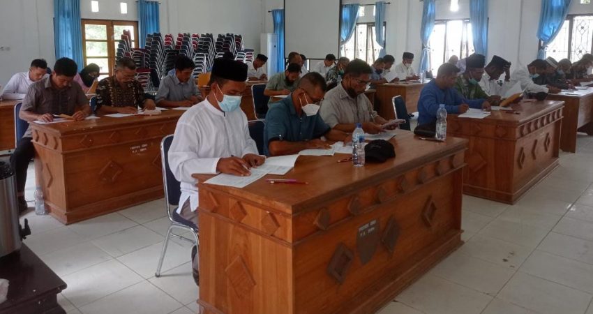 Pilkades Serentak Konsel, Lima Desa Ikuti Tes Tambahan Tertulis