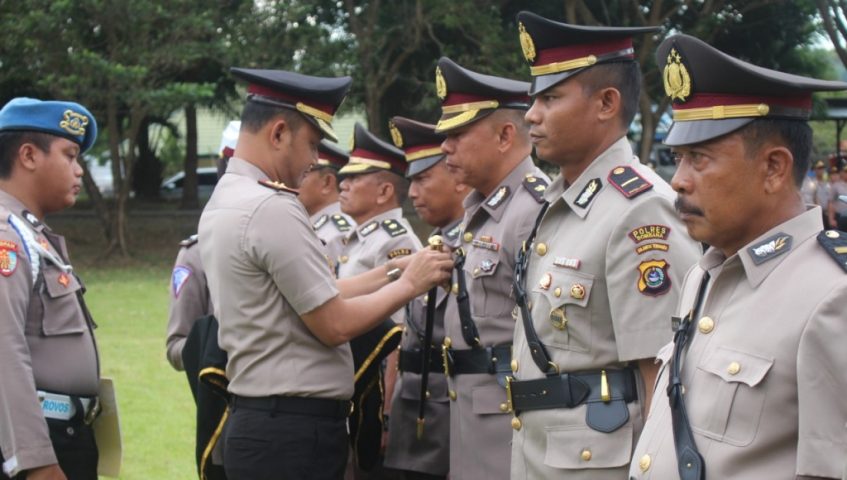 Sertijab, Kapolres Bombana, Bina Rumah Tangga Jangan Sampai Cerai