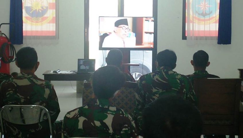 Prajurit Lanal Melonguane Doa Bersama Kebangsaan dan Kemanusiaan