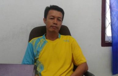 Kapela Puskesmas Jati Raya Kota kendari Masri. FOTO : FA