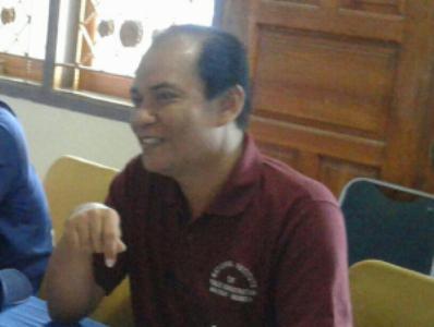 Ketua panitia lomba, Sentosa S.Pi