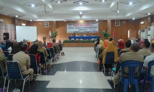 Sosialisas Undang-undang perlindungan Anak oileh Pemerintah Kota Kendari. FOTO : FA