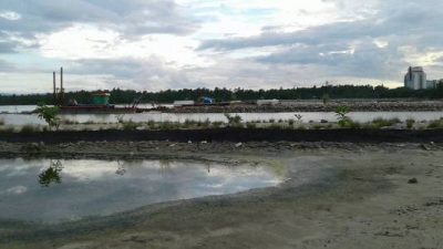 Pelabuhan tambat labuh yang tidak lama lagi akan difungsikan. FOTO : FA