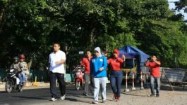 &ldquo;Mlaku&rdquo; Bareng Bupati, Panitia Lakukan Test Walk Sepanjang Rute Acara