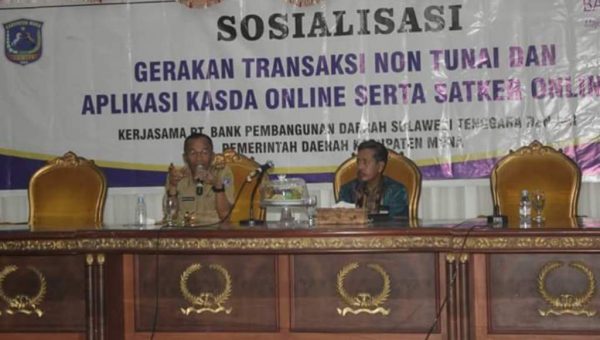 2018, Pemda Muna Terapkan Transaksi Non Tunai