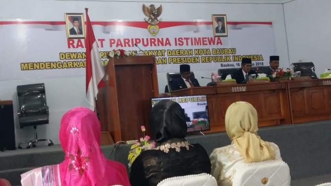 Dewan Resmi Umumkan AS Tamrin-Monianse, Wali Kota dan Wawali Baubau Terpilih