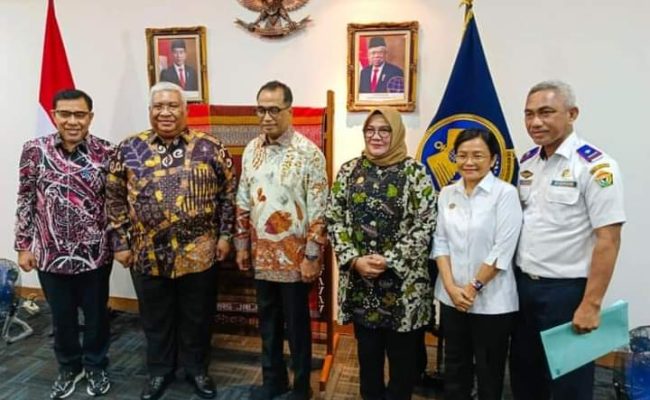 Gubernur Ali Mazi Lobi Menhub Budi Karya Sumadi