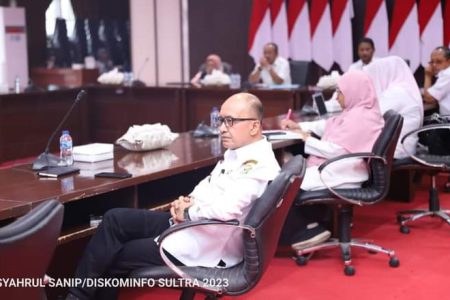 Pemprov Sultra Rakor Inflasi Bersama Mendagri