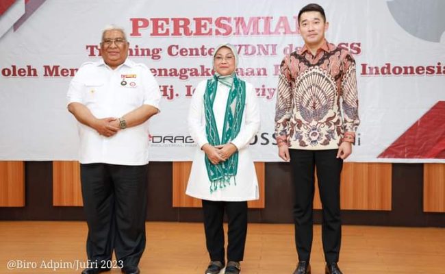 Menaker Ida Fauziyah: Training Center VDNI Tingkatkan SDM Tenaga Kerja