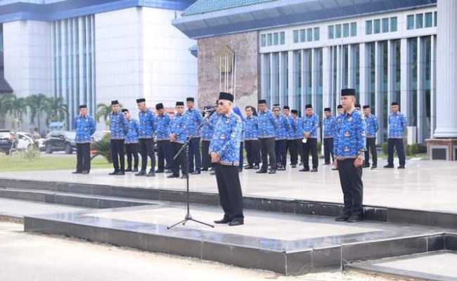 Pimpin Upacara Hari Kesadaran Nasional, Sekda Sultra Tekankan Kedisiplinan