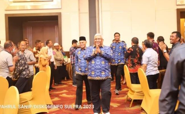 Gubernur Sultra Buka Rakor Kependidikan