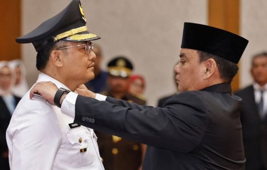 Parinringi Dilantik jadi Pj Wali Kota Kendari