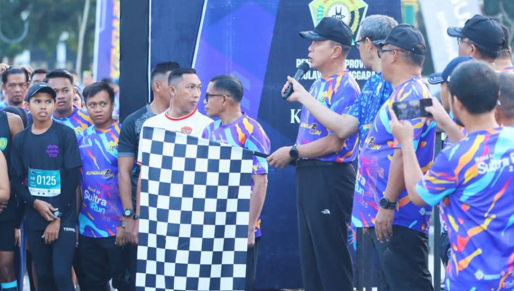 Kendari Run Sultra Resmi Digelar, Gubernur Ajak Masyarakat Sehat Sambil Nikmati Pesona Wisata
