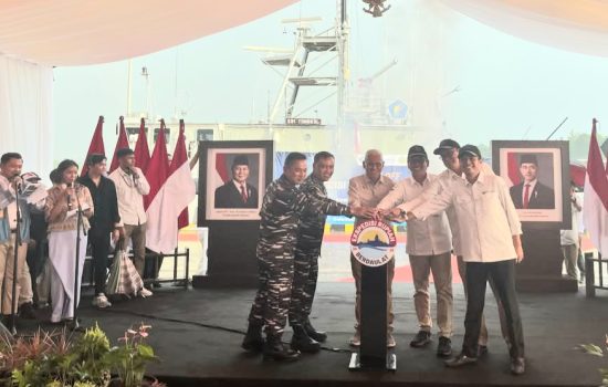 Sekda Sulawesi Tenggara Resmi Lepas Ekspedisi Rupiah Berdaulat 2025