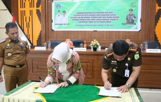 Pemkot Kendari dan Kejari Jalin Kerja Sama Hukum Perdata dan TUN