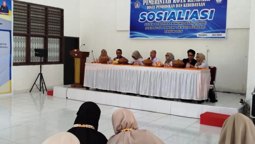 Dinas Pendidikan Kendari Sosialisasikan SPMB 2025/2026