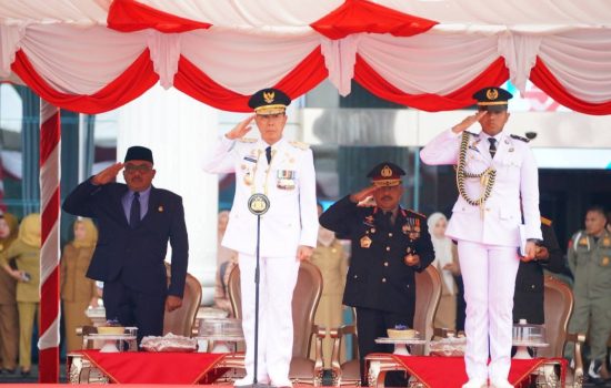 Peringati HUT Bhayangkara ke 79, Gubernur Sultra: Sinergi Polri dan Pemda Terus Harus Ditingkatkan