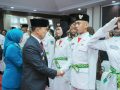 Gubernur Sultra, Andi Sumangerukka Kukuhkan 42 Anggota Paskibraka Sultra 2025