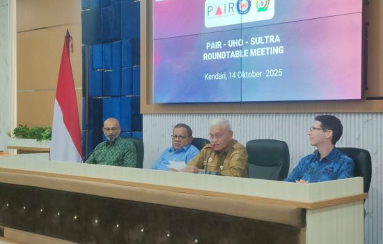 Pemprov Sultra Dukung Kolaborasi Riset Iklim dan Kesehatan Lewat Forum PAIR-UHO