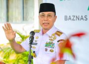 Gubernur Sultra Hadiri Pendistribusian Dana ZIS Akhir Tahun 2025 oleh Baznas