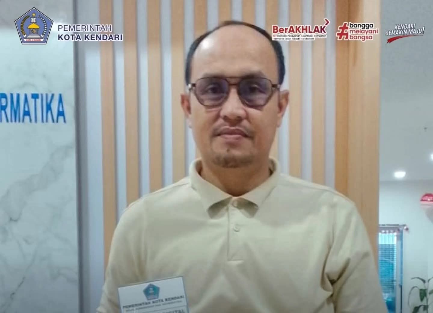 Dinas Kominfo Kota Kendari Terapkan Buku Tamu Digital, Inovasi Akhir Tahun