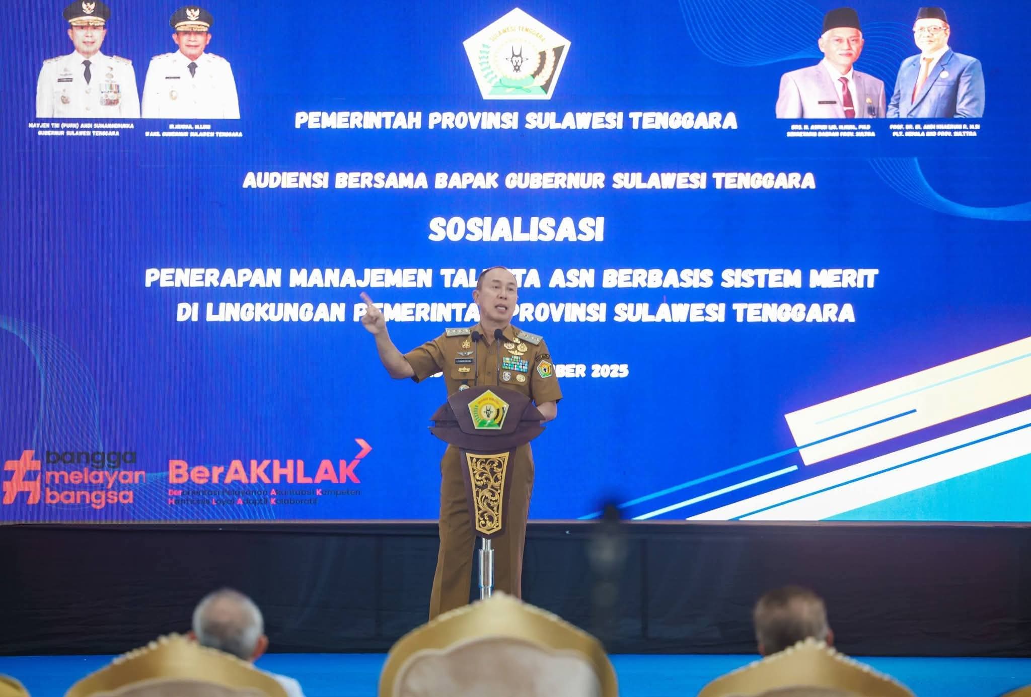 Gandeng Konseptor Nasional, Gubernur ASR Seriusi Reformasi Birokrasi Sultra Lewat Sistem Merit