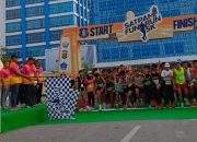 Ratusan Peserta Padati Balai Kota, Wawali Kendari Meriahkan Satpam Run 2026