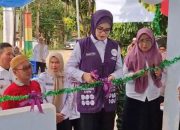 Shintya Putri Anawula Sudirman Resmikan Posyandu Momahe Mendidoha Kendari