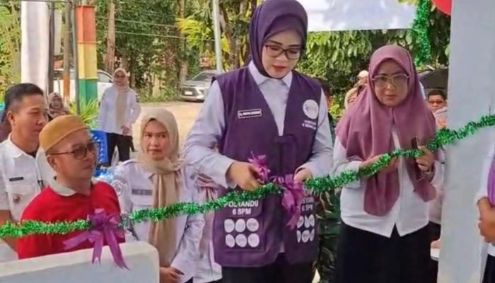 Shintya Putri Anawula Sudirman Resmikan Posyandu Momahe Mendidoha Kendari