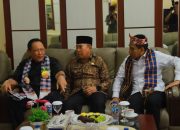 Gubernur Sultra Sambut Wamendagri di Bandara Halu Oleo