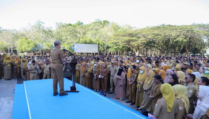 Gubernur Sultra Tekankan Disiplin, Integritas, dan Sistem Merit dalam Birokrasi