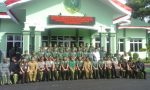 Tim penilai Binter Foto bersama dengan jajaran kodim Aceh timur bersama Muspika di tiga kabupaten kota wilayah Kodim Atim. FOTO : ROBY SINAGA