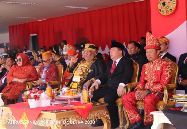 Gubernur Sultra Hadiri Hut Ke-192 Kota Kendari