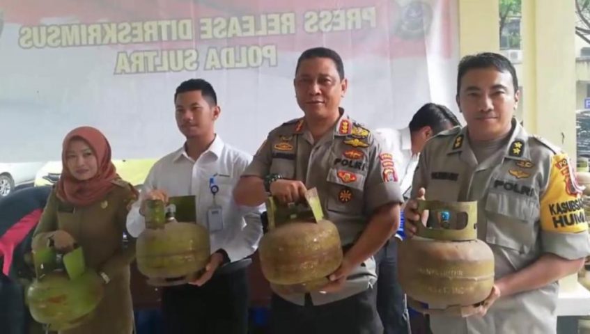 Jual Diatas Harga, Ratusan Tabung Gas 3 Kg Disita Polisi﻿