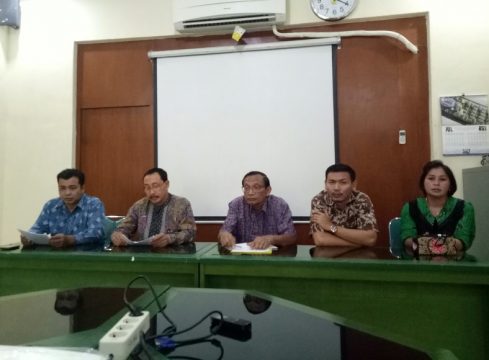 Konprensi Pers Dinas Pariwisata Daerah Istimewa Yogyakarta (DIY) bekerjasama dengan Jaringan Masyarakat Budaya Nusantara (JMBN) bakal menggelar Festival Kampoeng Musikanan 2017. FOTO ; NADHIR ATTAMIMI