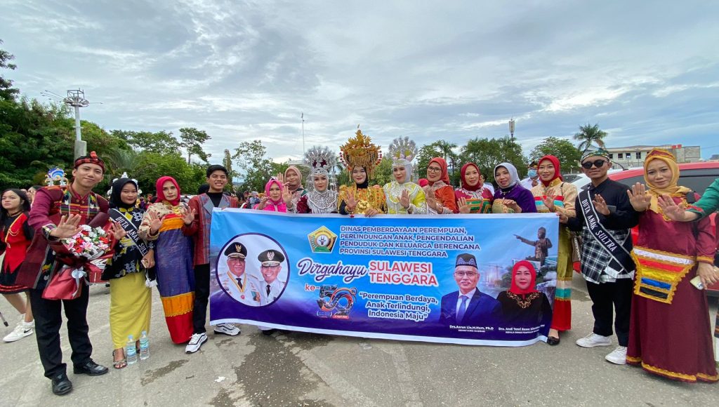 DP2PA PPKB Sukseskan Karnaval dan Pameran HUT Sultra