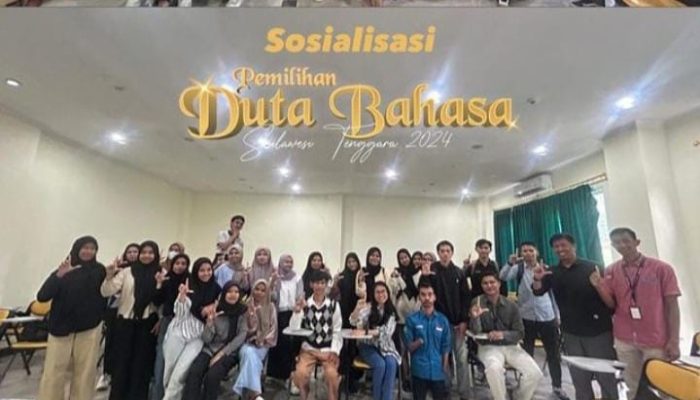 Sosialisasi Pemilihan Duta Bahasa Sultra, Ketua IKA : Perbanyak Literasi